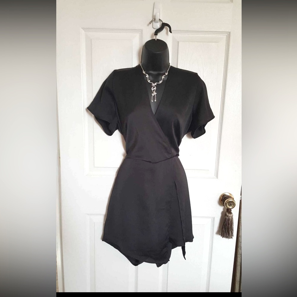 Bebe Black Romper